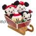 Hallmark itty bittys Mickey Mouse and Friends Holiday Collector Set   